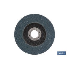 DISCO LAMINADO ESTANDAR PLANO 115 MM. G-80 ZIRCONIO (PACK: 5 UDS)