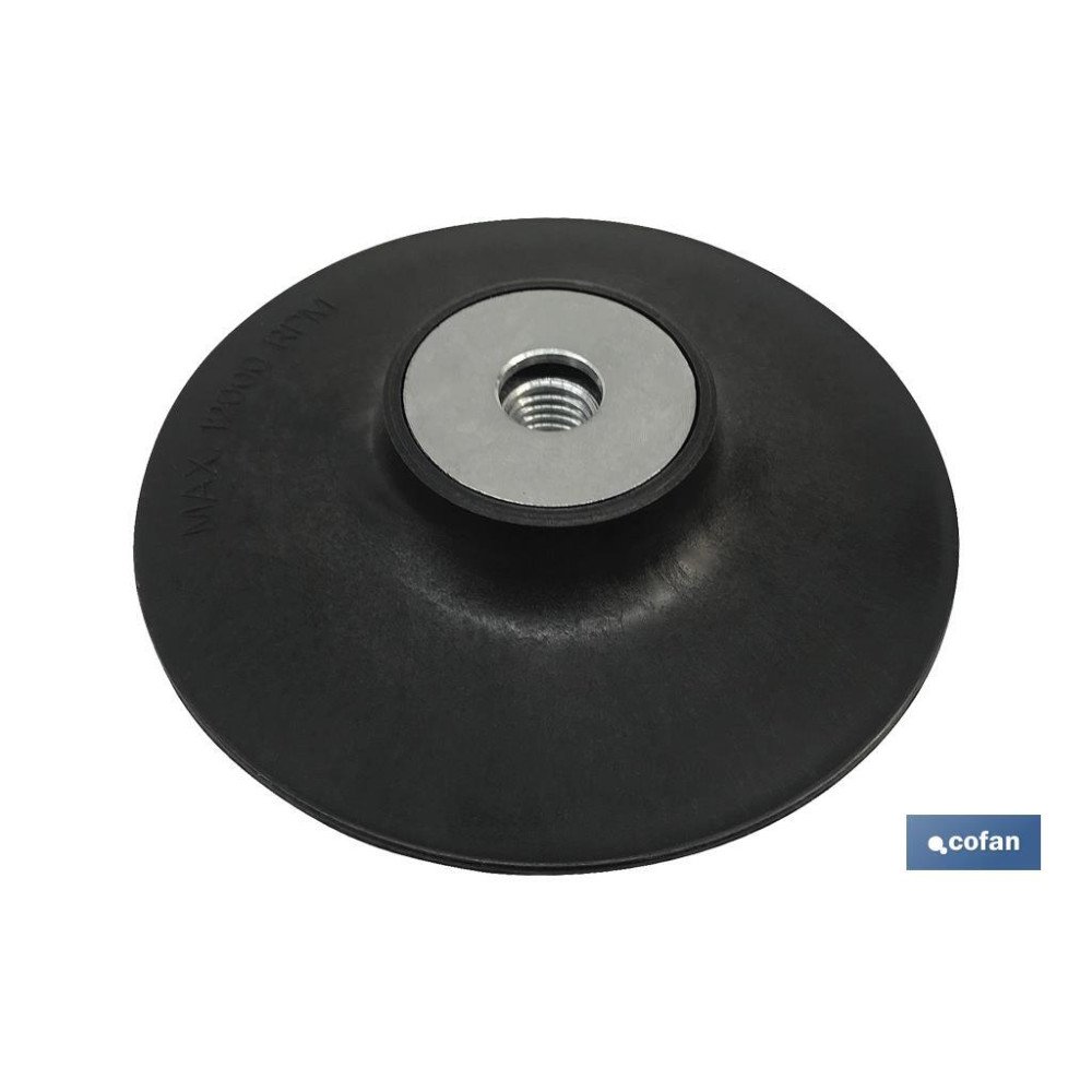 PLATO P/ DISCOS FIBRA Y SEMIFLEXIBLES 115 X M14 (PACK: 1 UDS)