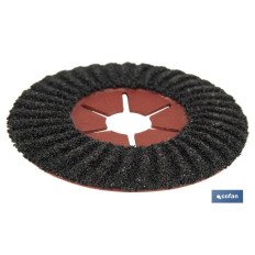 DISCO ABRASIVO SEMIFLEXIBLE Ø180 G-60 (PACK: 25 UDS)