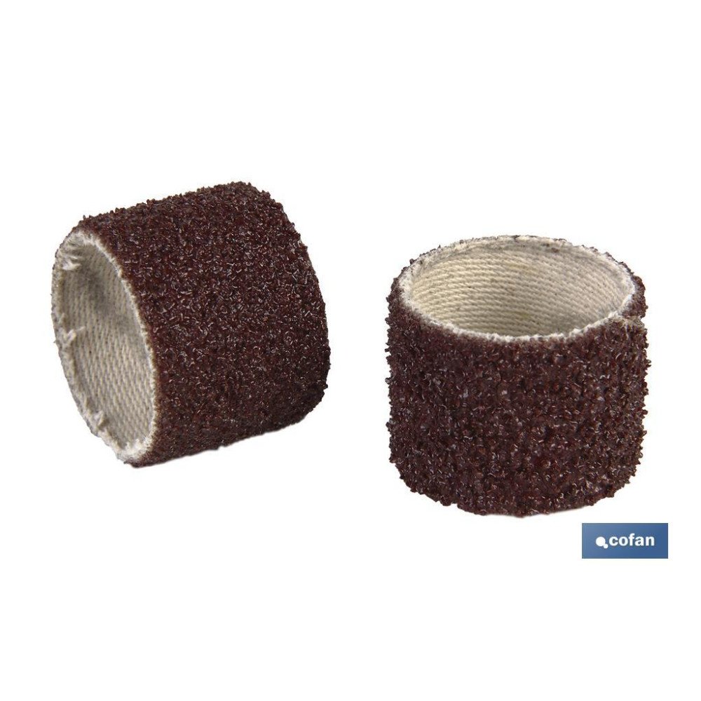 MANGUITO ABRASIVO DE LIJA 60X30 G-36 (PACK: 100 UDS)