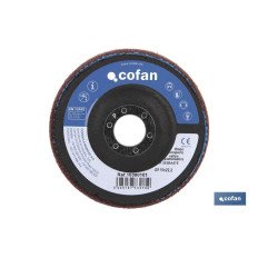 DISCO COMPACTO VELLON P/AMOLADORA Ø125 4A DESBASTE (PACK: 1 UDS)