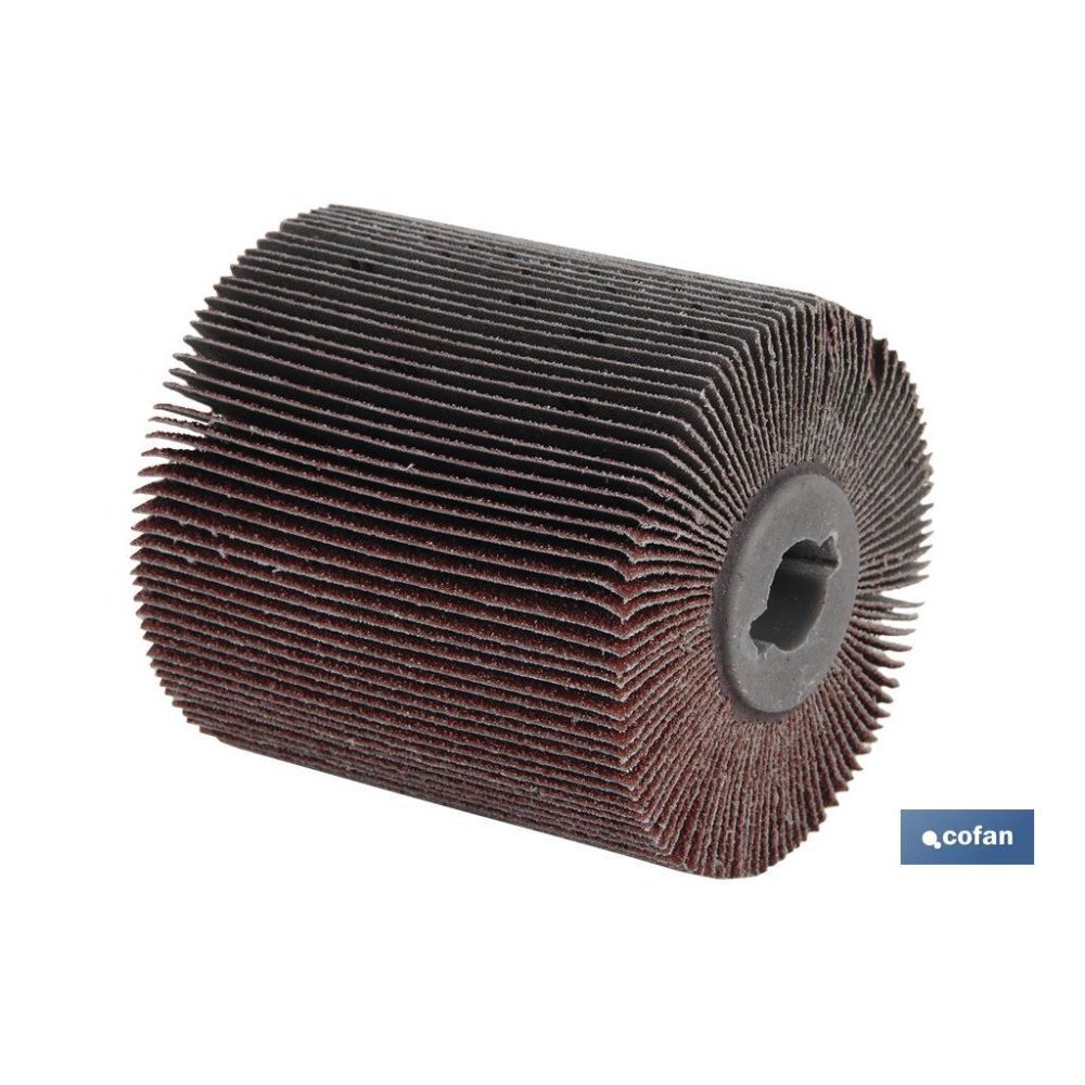CILINDRO CEPILLO DE LAMINA C/ TELA ABRASIVA G-120 (PACK: 1 UDS)