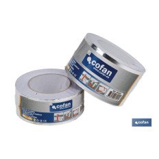 CINTA DE ALUMINIO 30 MICRAS 50 MM X 10 M (PACK: 1 UDS)