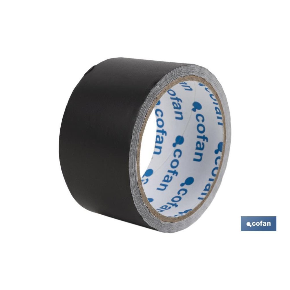 CINTA DE ALUMINIO NEGRA 30 MICRAS 50 MM X 10 M (PACK: 1 UDS)