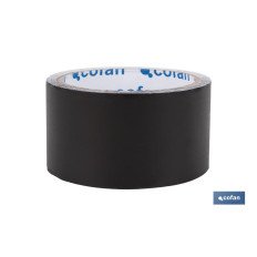 CINTA DE ALUMINIO NEGRA 30 MICRAS 50 MM X 10 M (PACK: 1 UDS)