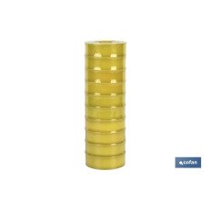 ROLLO 50 MTS CINTA PTFE DE 19mm X 0,10mm (PACK: 10 UDS)
