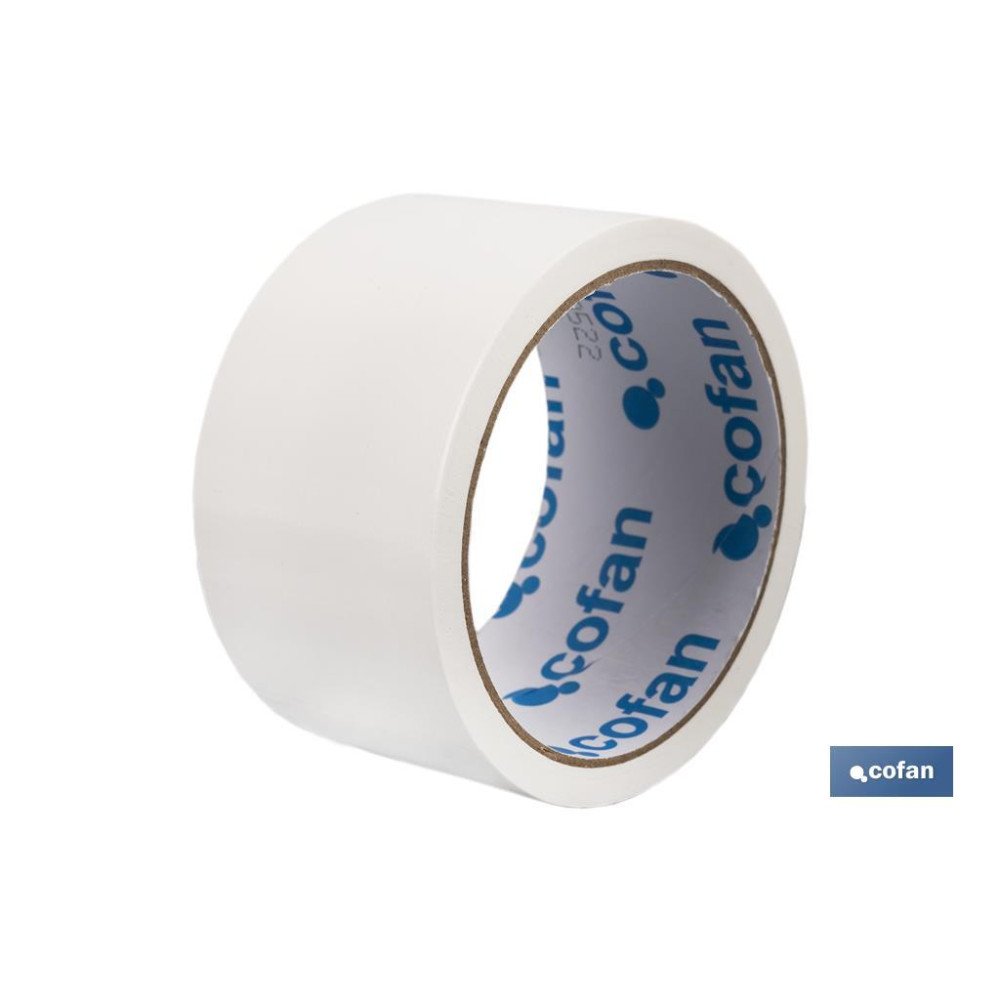 CINTA AMERICANA BLANCA 180 MICRAS 50 MM X 10 M (PACK: 1 UDS)