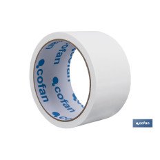 CINTA AMERICANA BLANCA 180 MICRAS 50 MM X 50 M (PACK: 1 UDS)