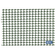 MALLA PLAST. CUADRADA JARDIN 5mm VERDE 1x25m (PACK: 1 UDS)