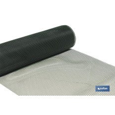 MALLA PLAST. CUADRADA JARDIN 10mm VERDE 1x25m (PACK: 1 UDS)