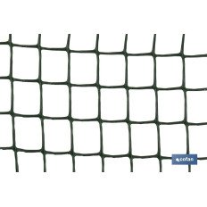 MALLA PLAST. CUADRADA JARDIN 20mm VERDE 1x25m (PACK: 1 UDS)