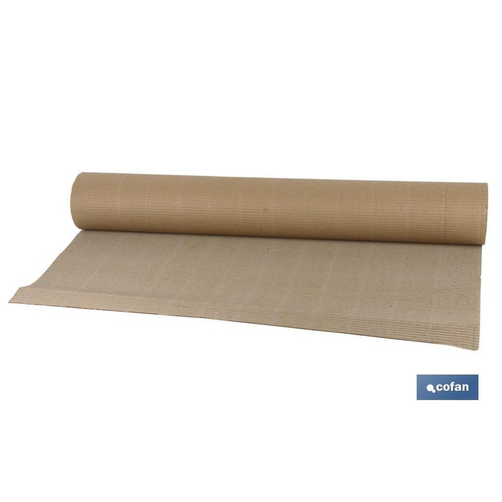 ROLLO CARTÓN ECOLOGICO MARRON 0,9X5 METROS (PACK: 1 UDS)