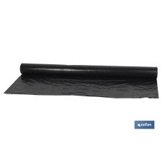ROLLO FILM PE NEGRO GALGA 200 2 X 25MT (PACK: 1 UDS)