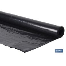 ROLLO FILM PE NEGRO GALGA 200 2 X 25MT (PACK: 1 UDS)