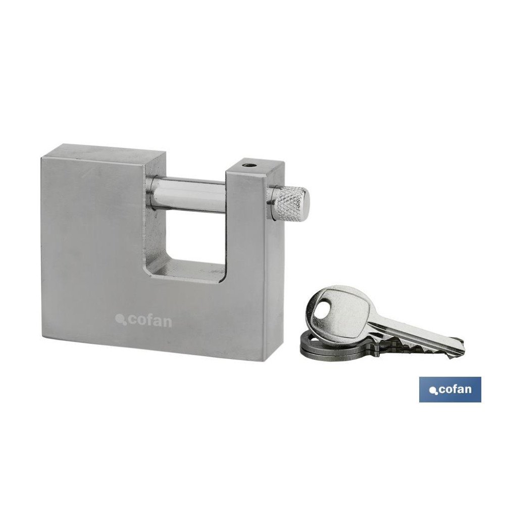 CANDADO ANTIPALANCA QUALITY PLUS 70MM (PACK: 1 UDS)
