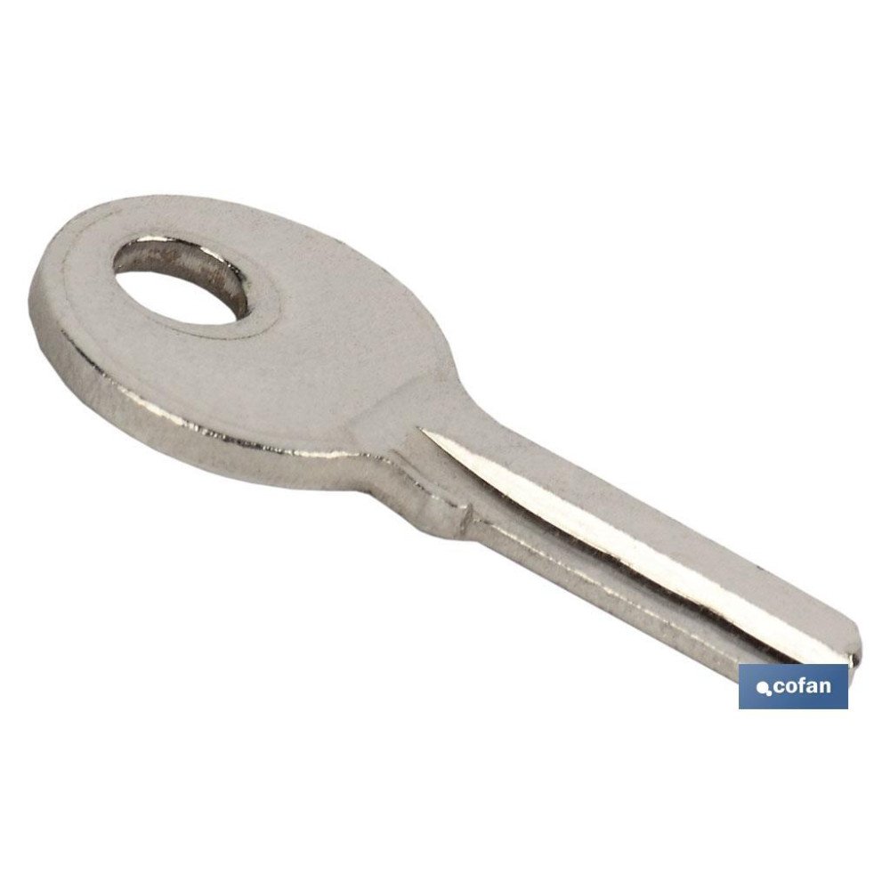 LLAVE BRUTO CANDADO 20MM (REF 10403107-25-25KA) (PACK: 1 UDS)