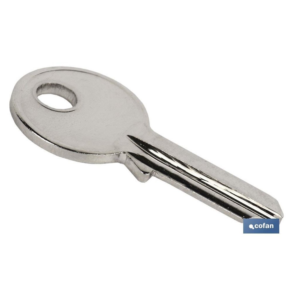 LLAVE BRUTO CANDADO INOX 30MM (REF 10403206-07) (PACK: 1 UDS)