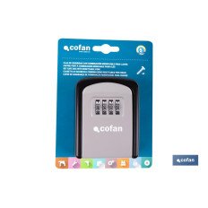 CAJA DE SEGURIDAD CON COMBINACIÓN MODIFICABLE PARA LLAVES (PACK: 1 UDS)