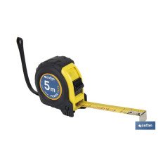 FLEXÓMETRO PROTEC. GOMA 19 MM X 5 M (PACK: 1 UDS)