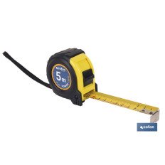 FLEXÓMETRO PROTEC. GOMA 25 MM X 5 M (PACK: 1 UDS)