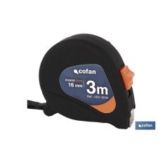 FLEXÓMETRO ANTIDESLIZANTE 16 MM X 3 M (PACK: 1 UDS)