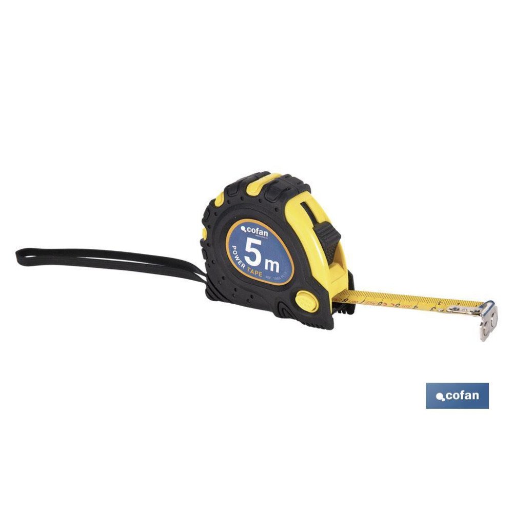 FLEXÓMETRO MAGNÉTICO 19 MM X 5 M (PACK: 1 UDS)