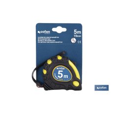 FLEXÓMETRO MAGNÉTICO 19 MM X 5 M (PACK: 1 UDS)