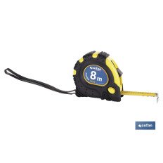 FLEXÓMETRO MAGNÉTICO 25 MM X 8 M (PACK: 1 UDS)
