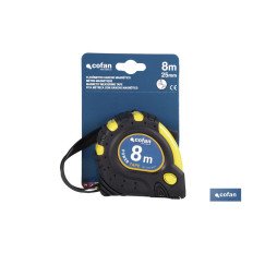 FLEXÓMETRO MAGNÉTICO 25 MM X 8 M (PACK: 1 UDS)