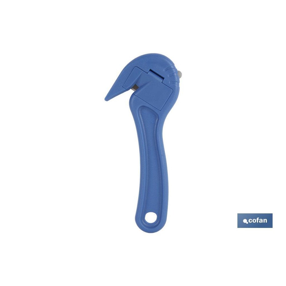 CUTTER ESPECIAL FLEJES CUCHILLA OCULTA (PACK: 1 UDS)
