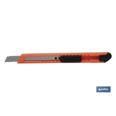PACK 3 CUTTERS ABS EN BLISTER HOJA 9 MM (PACK: 1 UDS)