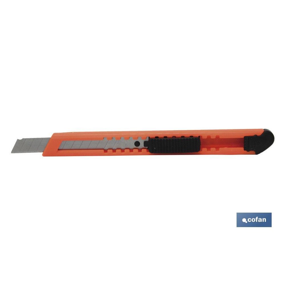 PACK 3 CUTTERS ABS EN BLISTER HOJA 9 MM (PACK: 1 UDS)