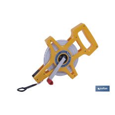 CINTA METRICA FIBRA VIDRIO CON MANGO 30 M (PACK: 1 UDS)