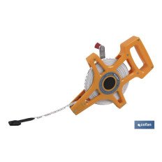 CINTA METRICA FIBRA VIDRIO CON MANGO 30 M (PACK: 1 UDS)