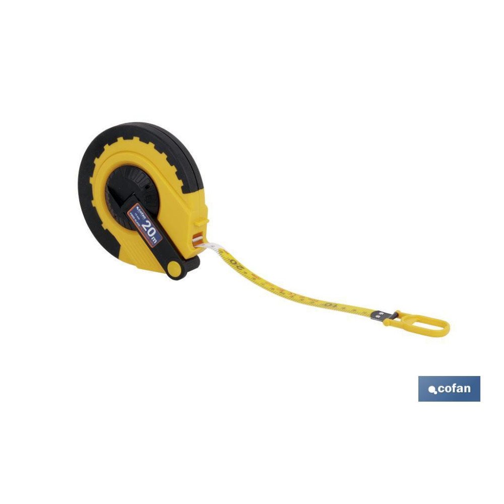CINTA MÉTRICA FIBRA VIDRIO/ABS 20 Mts (PACK: 1 UDS)