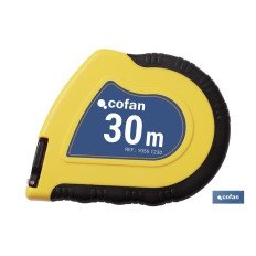 CINTA MÉTRICA ACERO RECUBR. NYLON  30 Mts (PACK: 1 UDS)