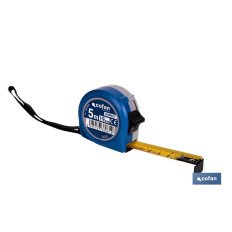 FLEXÓMETRO ESTÁNDAR 19 MM X 5 M (PACK: 1 UDS)