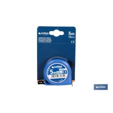 FLEXÓMETRO ESTÁNDAR 19 MM X 5 M (PACK: 1 UDS)