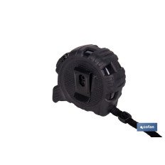 FLEXÓMETRO HOJA NEGRA DOBLE CARA 19 MM X 5 M (PACK: 1 UDS)