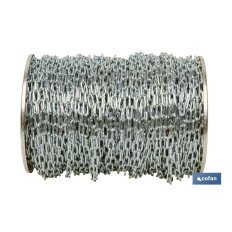 CADENA CINCADA DE 2 MM.  (200 M.) (PACK: 1 UDS)