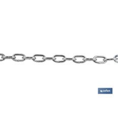 CADENA CINCADA DE 2,5 MM.  (180 M.) (PACK: 1 UDS)