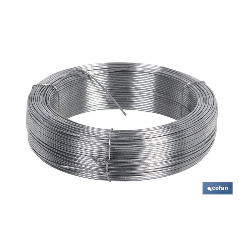 ROLLO ALAMBRE GALVANIZADO 1 Kg (2,2mm) Nº 14 (PACK: 1 UDS)