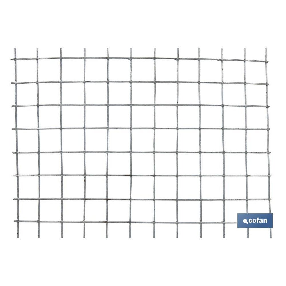 MALLA ELECTROSOLDADA GALV.19X19X1,4MM (1,0X25M) (PACK: 1 UDS)