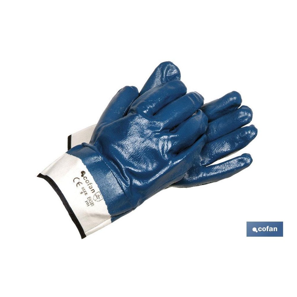 BLISTER GUANTE AMERICANO DE NITRILO AZUL TALLA 8 VENTA UNITARIA (PACK: 1 UDS)