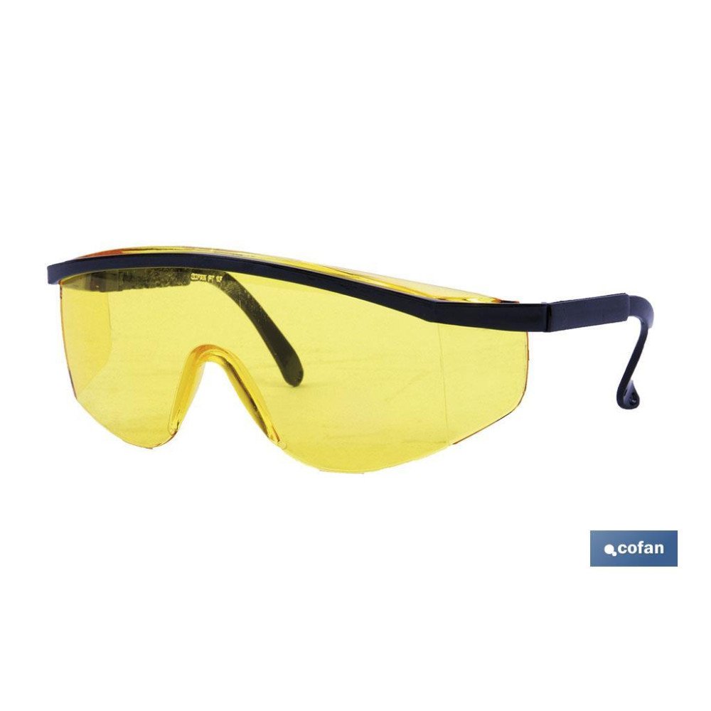 GAFAS SEGURIDAD ULTRAVIOLETA (PACK: 1 UDS)