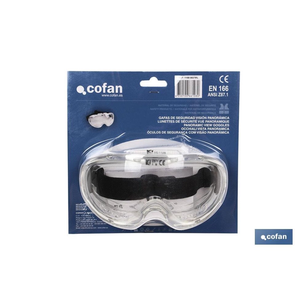 BLISTER GAFA SEGURIDAD VISION PANORAMICA (PACK: 1 UDS)