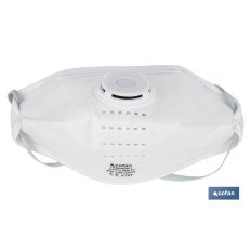 MASCARILLA CON VALVULA FFP2D (PACK: 20 UDS)