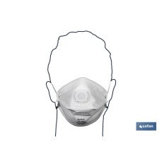 MASCARILLA CON VALVULA FFP2D (PACK: 20 UDS)