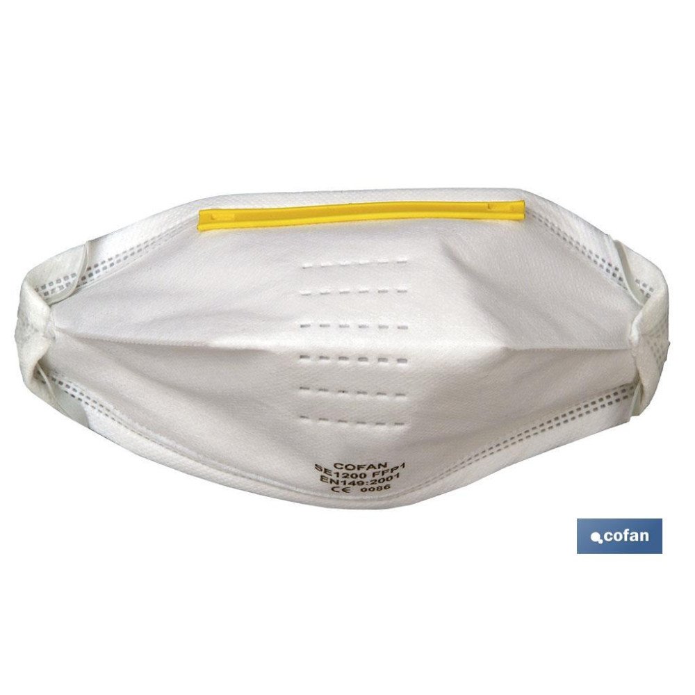 MASCARILLA S/VALVULA FFP1D (PACK: 20 UDS)
