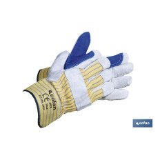 GUANTE SERRAJE AMERICANO REFORZADO T-UNICA (PACK: 12 UDS)